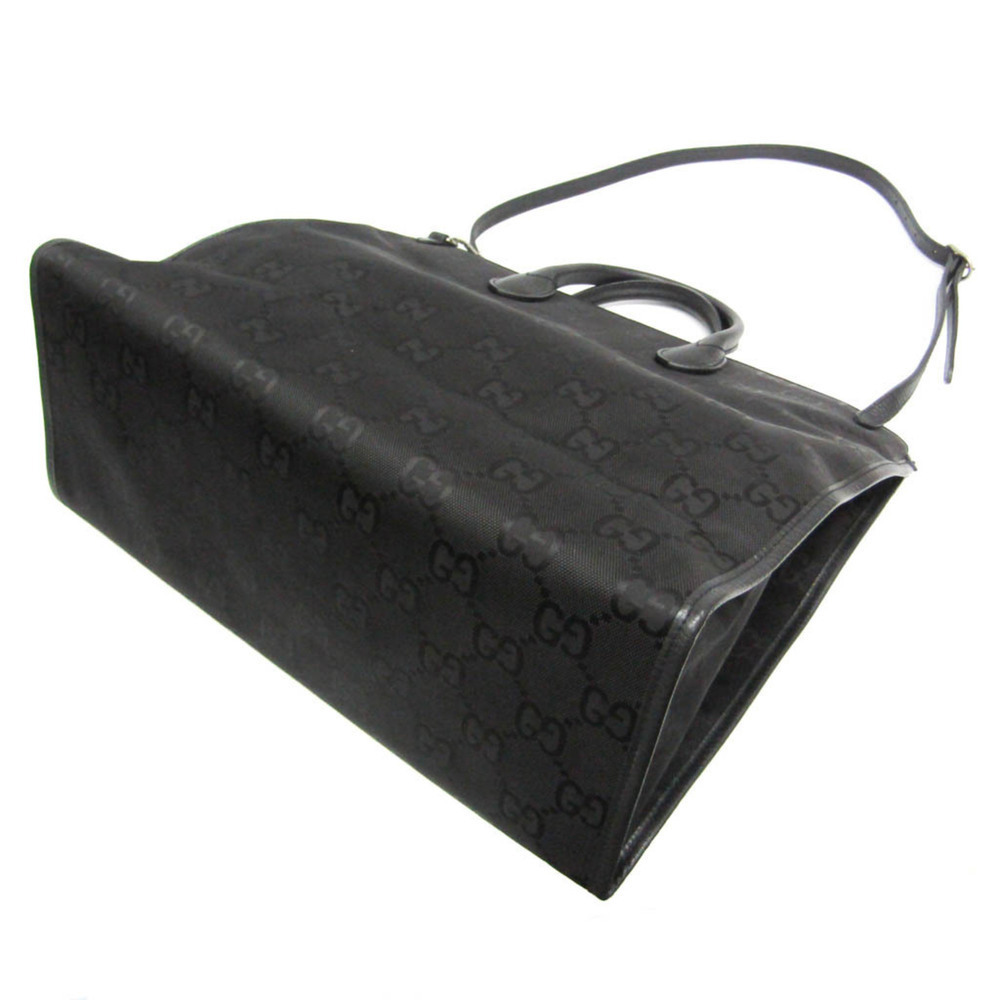 GUCCI Black Leather Shoulder Bag - Picture 2 of 14